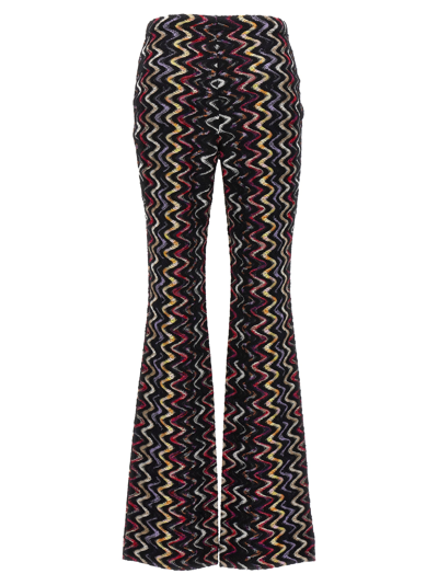 Shop Missoni Multicolor Embroidery Pants