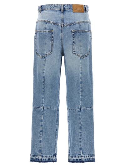 Shop Isabel Marant Najet Jeans In Light Blue