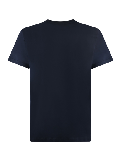 Shop Dondup T-shirt In Blu Scuro