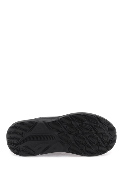 Shop Hoka Clifton 9 Sneakers In Black Black (black)