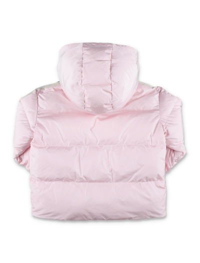 Shop Palm Angels Downjacket In Rose