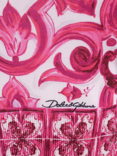 Shop Dolce & Gabbana Top In Pink