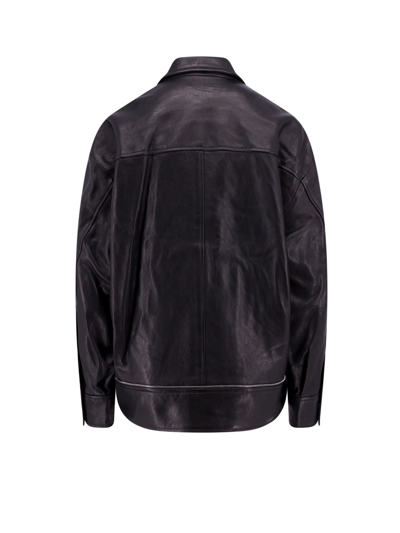Shop Khaite Jacket In Black