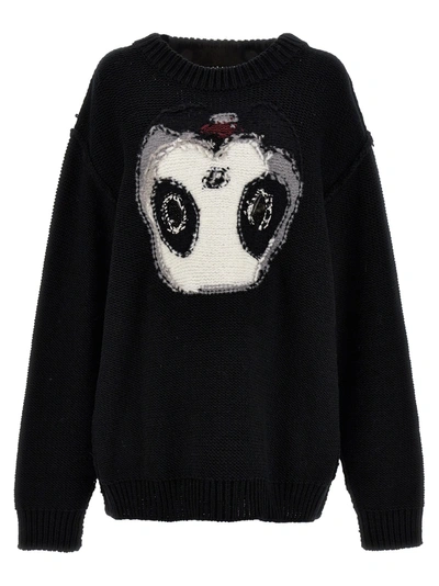 Shop Doublet Cut-out Sweater Sweater, Cardigans Black
