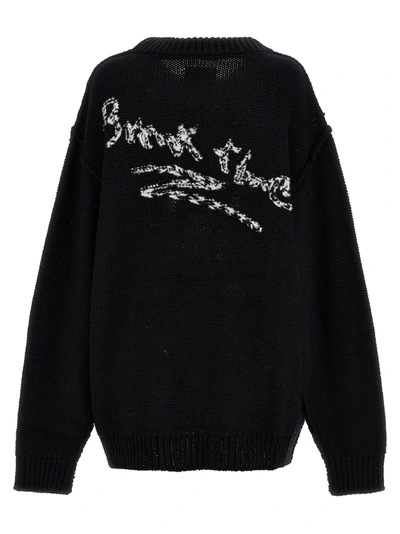 Shop Doublet Cut-out Sweater Sweater, Cardigans Black