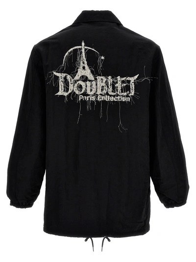 Shop Doublet Doubland Casual Jackets, Parka Black