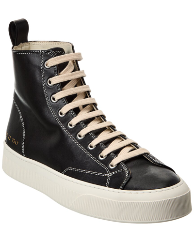 Common Projects Black Tournament High Sneakers In Blue | ModeSens