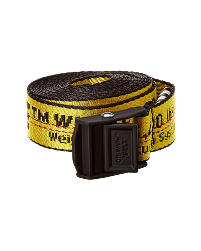 Shop Off-white ™ Mini Industrial Belt In Yellow