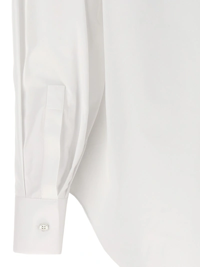 ALEXANDER MCQUEEN DRAPED DETAIL SHIRT SHIRT, BLOUSE 
