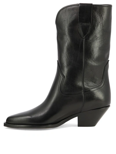 Shop Isabel Marant "dahope" Boots In Black