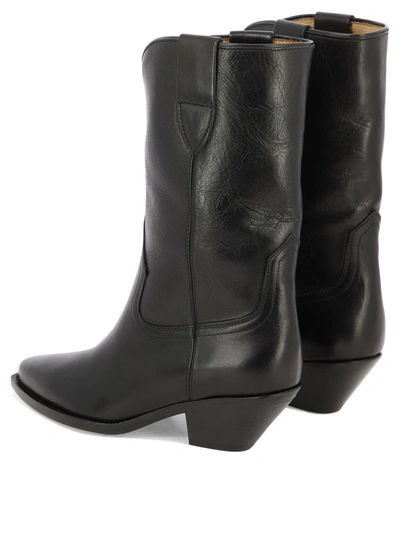 Shop Isabel Marant "dahope" Boots In Black