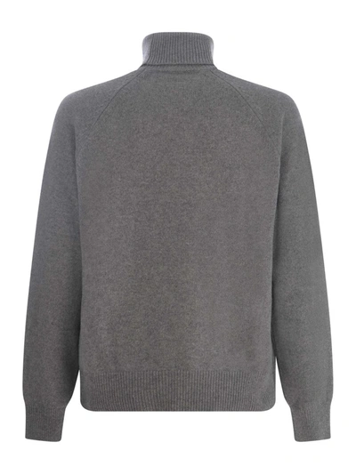 Shop Kenzo Sweater  "flower" In Grey