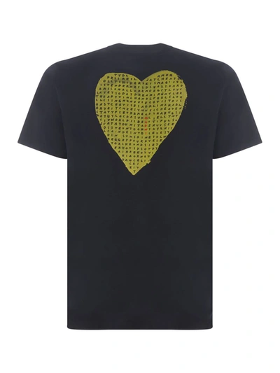 Shop Marni T-shirt  "falling In Love" In Blue
