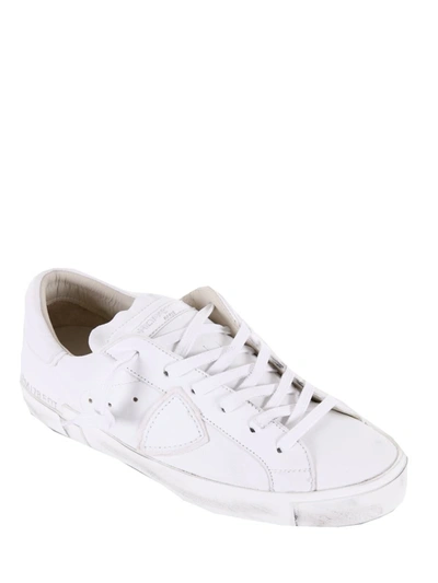 Shop Philippe Model Men's Sneakers In White