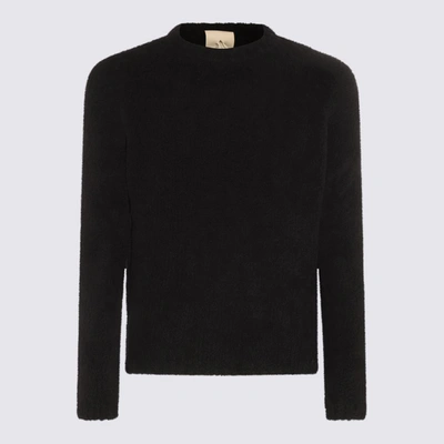 Shop Ten C Black Wool Blend Sweater
