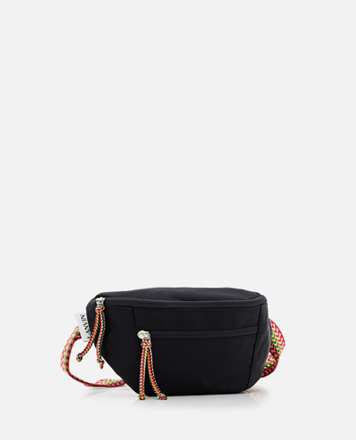 Shop Lanvin Curb Bum Bag In Black