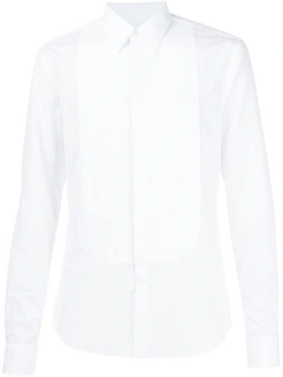Givenchy Pointed Collar Shirt In White