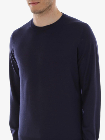 Shop Brunello Cucinelli Man Sweater Man Blue Knitwear