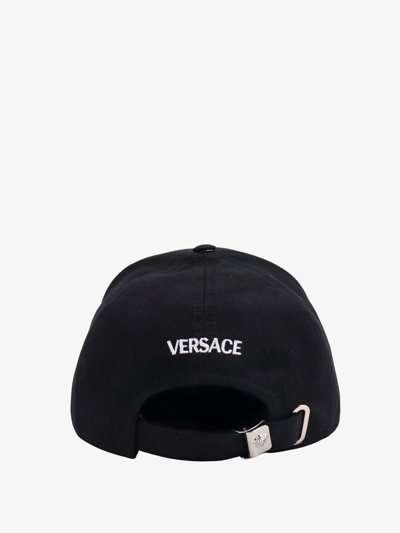 Shop Versace Man Hat Man Black Hats