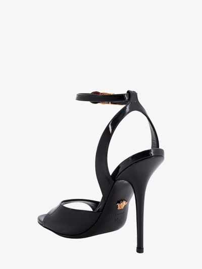 Shop Versace Woman Sandals Woman Black Sandals