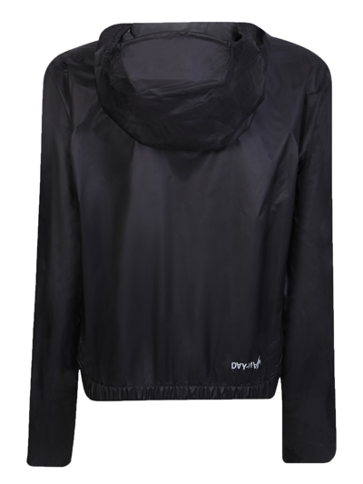 Shop Moncler Crozat Hooded Windbreaker Jacket In Black