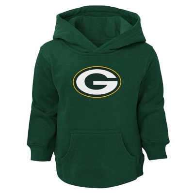 Outerstuff Kids' Toddler Green Green Bay Packers Logo Pullover