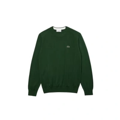 Shop Lacoste Sweater Man Green