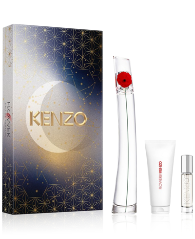 Shop Kenzo 3-pc. Flower By  Eau De Parfum Gift Set In No Color