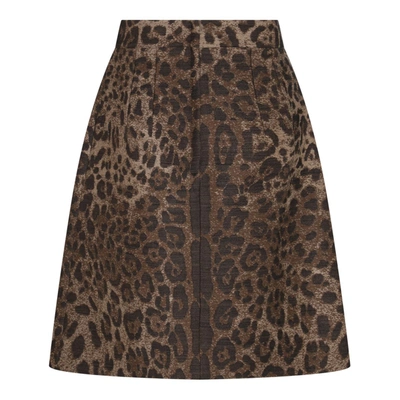 Shop Dolce & Gabbana Skirts In Tess Accoppiato