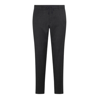 Shop Canali Trousers Grey