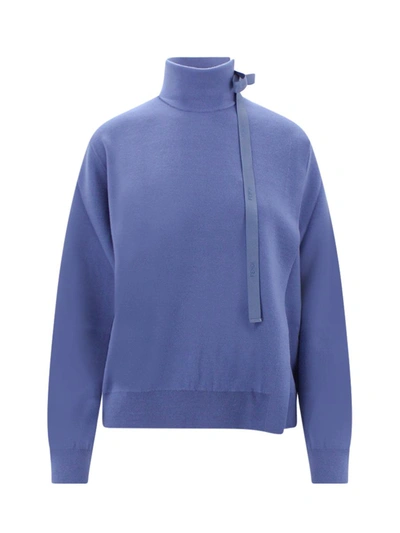 Shop Fendi Sweater In Blue