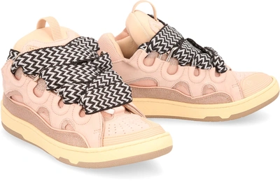 Shop Lanvin Sneakers Low-top Curb In Pink