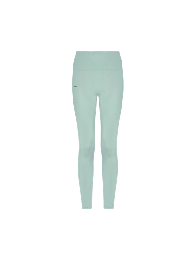 Pangaia Women's Plant-stretch Compressive Leggings — Eucalyptus Blue In Eucalyptus Blue