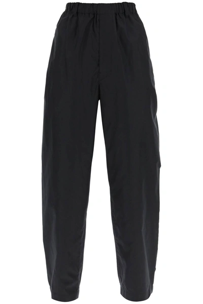 Shop Lemaire Loose Pants In Silk
