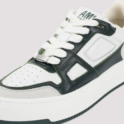Shop Ami Alexandre Mattiussi Ami Paris  Low Top Trainers New Arcade Shoes In White