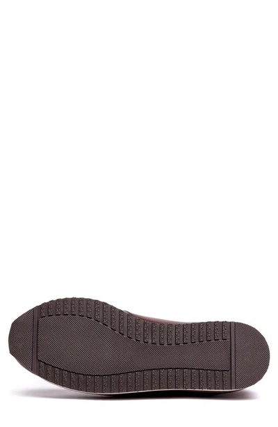 Anthony Veer Barack Court Sneaker In Burgundy
