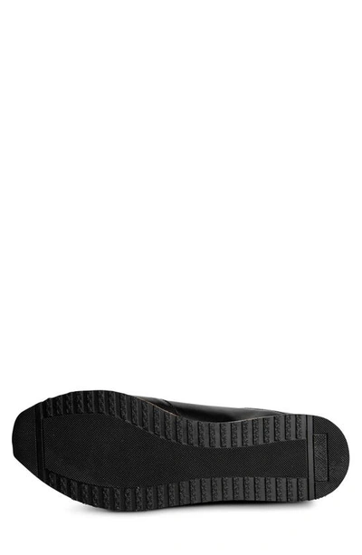 Anthony Veer Barack Court Men's Leather Sneaker In Black