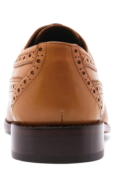 Shop Anthony Veer Regan Wingtip Derby In Walnut