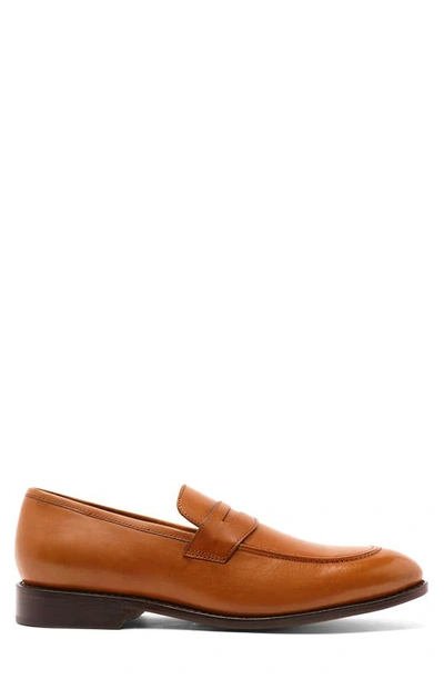 Shop Anthony Veer Gerry Penny Loafer In Walnut