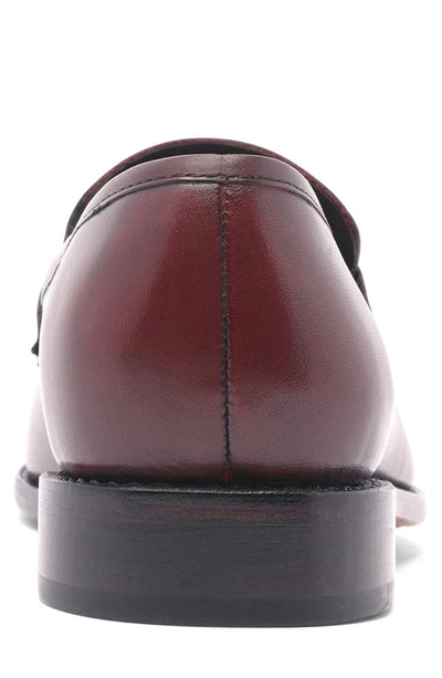 Shop Anthony Veer Gerry Penny Loafer In Oxblood