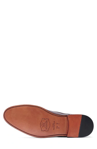 Shop Anthony Veer Roosevelt Ii Double Monk Strap Loafer In Oxblood