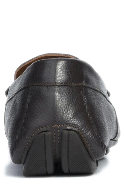Anthony Veer Men's Cruise Driver Slip-on Leather Loafers In Dark Brown