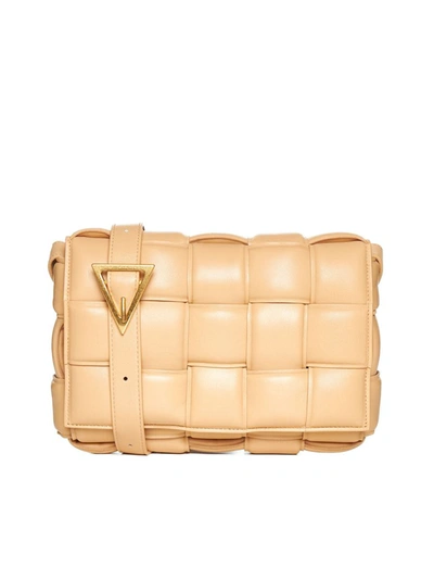 Shop Bottega Veneta Bags In Almond Gold