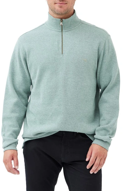 Shop Rodd & Gunn Alton Ave Regular Fit Pullover Sweatshirt In Sage