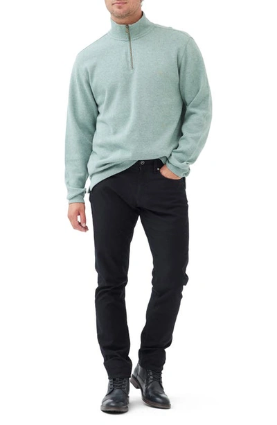 Shop Rodd & Gunn Alton Ave Regular Fit Pullover Sweatshirt In Sage