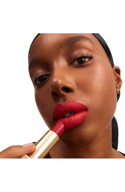 Shop Saint Laurent Rouge Pur Couture Caring Satin Lipstick With Ceramides In Rouge Paradoxe