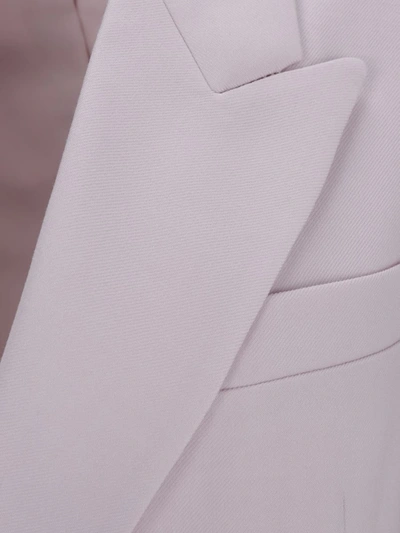 Shop Ami Alexandre Mattiussi Ami Paris Blazers & Vests In Powder Pink