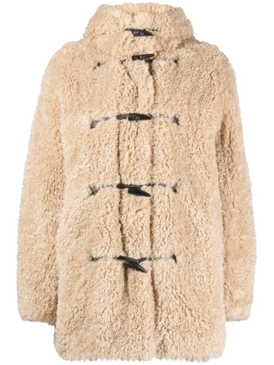 Shop Isabel Marant Étoile Florence Coat Clothing In Nude &amp; Neutrals