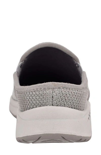 Shop Easy Spirit Take Knit Slip-on Sneaker In Silver Sconce/ Vapor