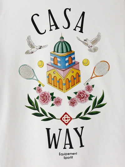 Shop Casablanca Casa Way T-shirt Multicolor